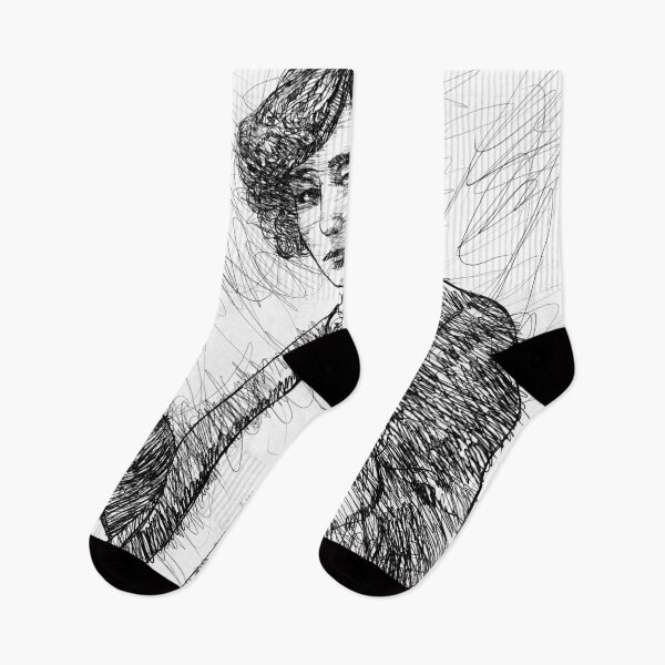 Item preview, COLETTE ink portrait .1 designed and sold by lautir.