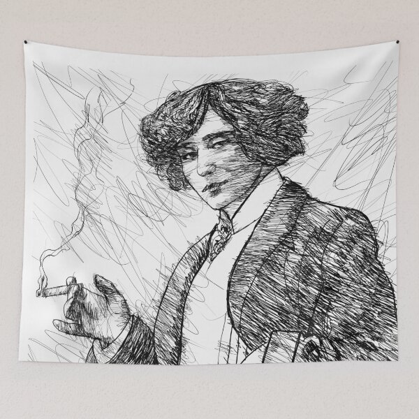 Item preview, COLETTE ink portrait .1 designed and sold by lautir.