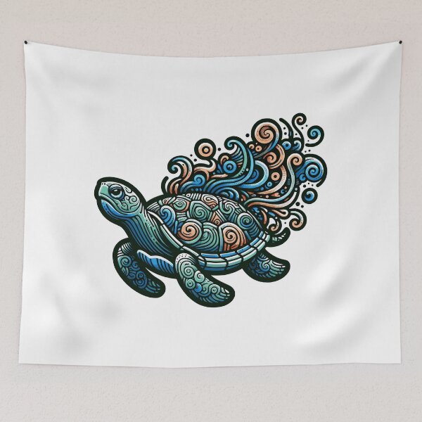 Item preview, Sea turtle designed and sold by dedoma.
