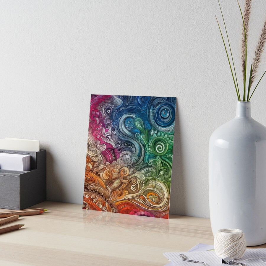 Item preview, Art Board Print designed and sold by Blessinger77.