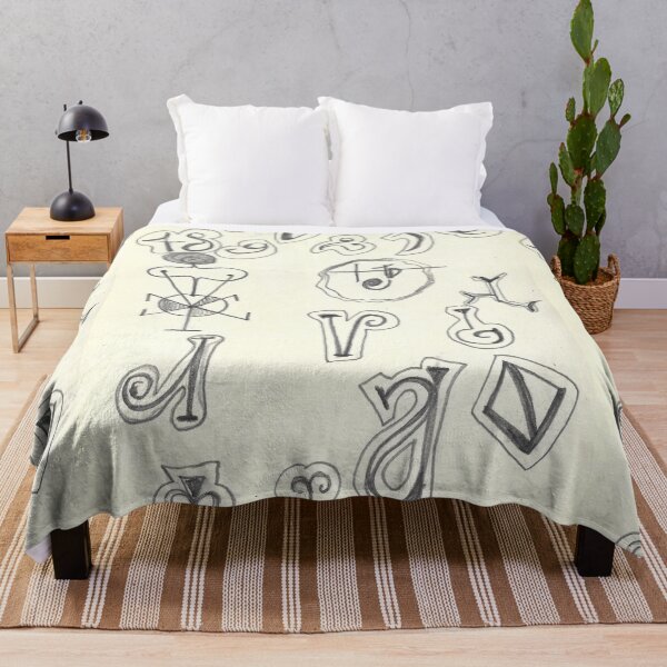 Item preview, signature symbols designed and sold by Tereza Pilar Art.