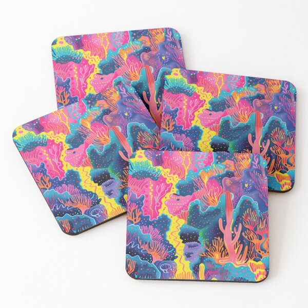 Item preview,  Not Typical Toile de Jouy Pattern in Afro Neonpunk designed and sold by EvgeniiaSim.