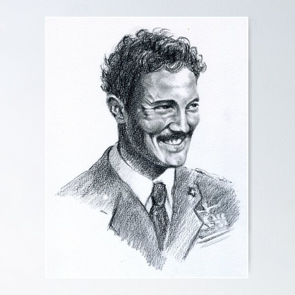 Item preview, " Il nemico sulle ali " Portraits-Alessandro Setti designed and sold by Francesca Romana Brogani.