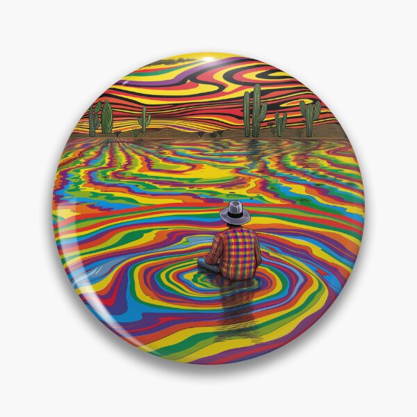 Item preview, Desert Vision Quest: Psychedelic Art designed and sold by Mystikos Art.