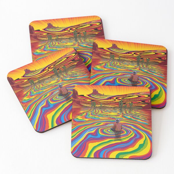 Item preview, Desert Vision Quest: Psychedelic Art designed and sold by Mystikos Art.