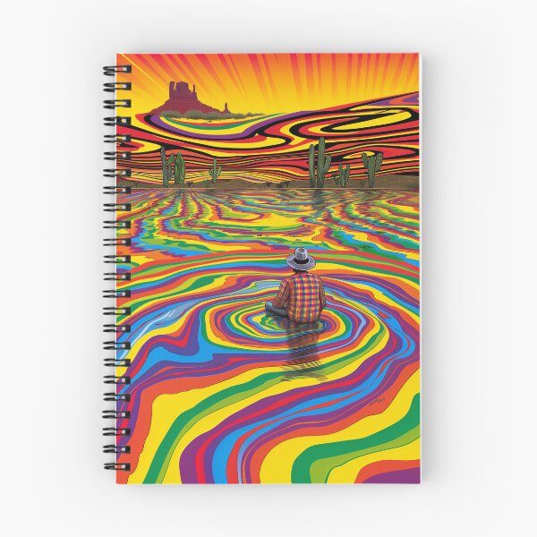 Item preview, Desert Vision Quest: Psychedelic Art designed and sold by Mystikos Art.