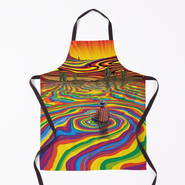 Item preview, Desert Vision Quest: Psychedelic Art designed and sold by Mystikos Art.