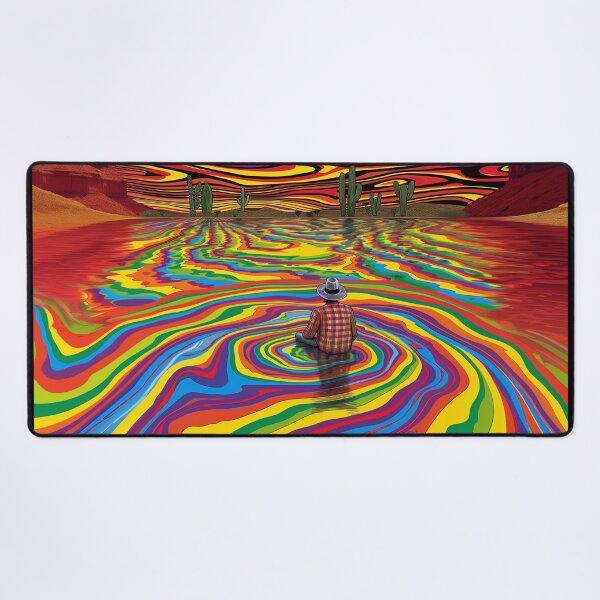 Item preview, Desert Vision Quest: Psychedelic Art designed and sold by Mystikos Art.