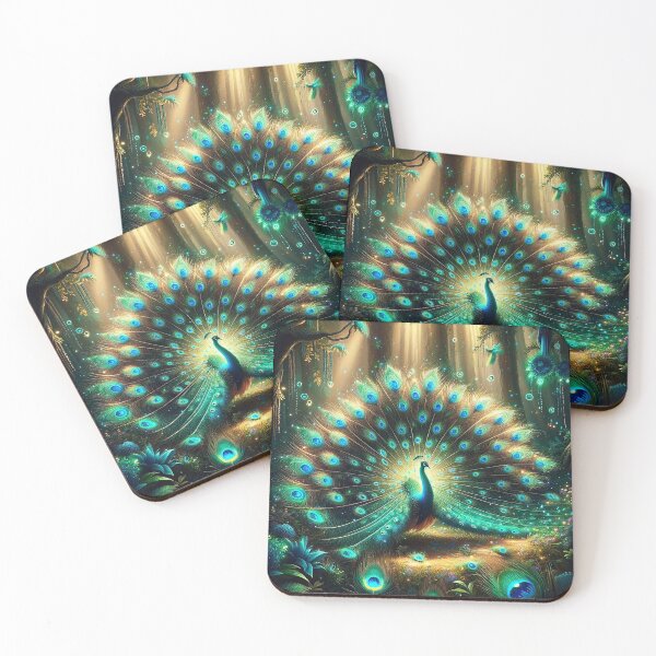 Item preview, Forest magic and peacock dream designed and sold by Cerberus-Art.