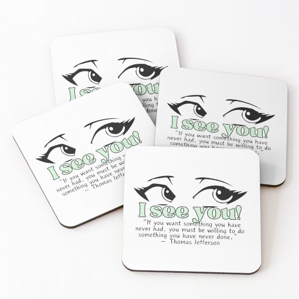 Item preview, ¡Te veo! Citas motivacionales para todos ustedes. | Ver citas de lo bueno en todo designed and sold by Fanatic Nerd.