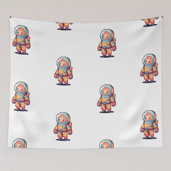 Item preview, Adorable Astronaut - Pixel art designed and sold by octoboobs.