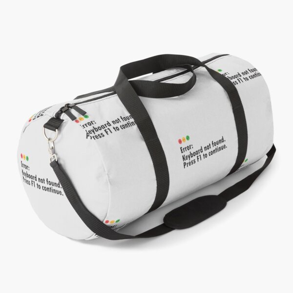 Item preview, Silly error message. Keyboard Not Found. Press F1 to continue. designed and sold by softwaretesting.