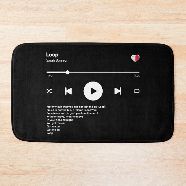 Item preview, Loop - Sarah Bonnici - Malta Eurovision 2024 - Media Player Style designed and sold by Vision-Tees.