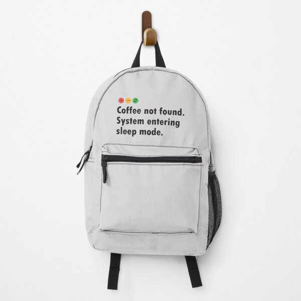 Item preview, Silly error message. Coffee not found. System entering sleep mode. designed and sold by softwaretesting.
