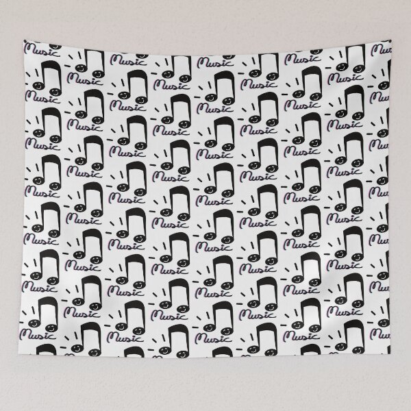 Item preview, Happy musical notes designed and sold by GCPshop.