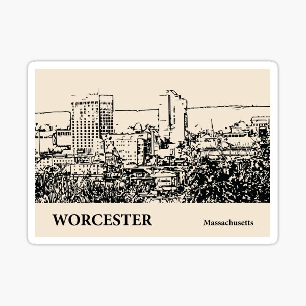 Item preview, Worcester Massachusetts designed and sold by Lakeric.