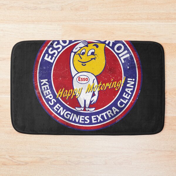 Item preview, Esso Happy Motoring Vintage Sign designed and sold by ROSEROMEROMM.