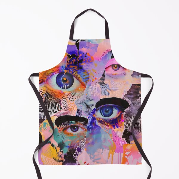 Item preview, Glitchcore Abstract Eyes Artwork designed and sold by Mystikos Art.