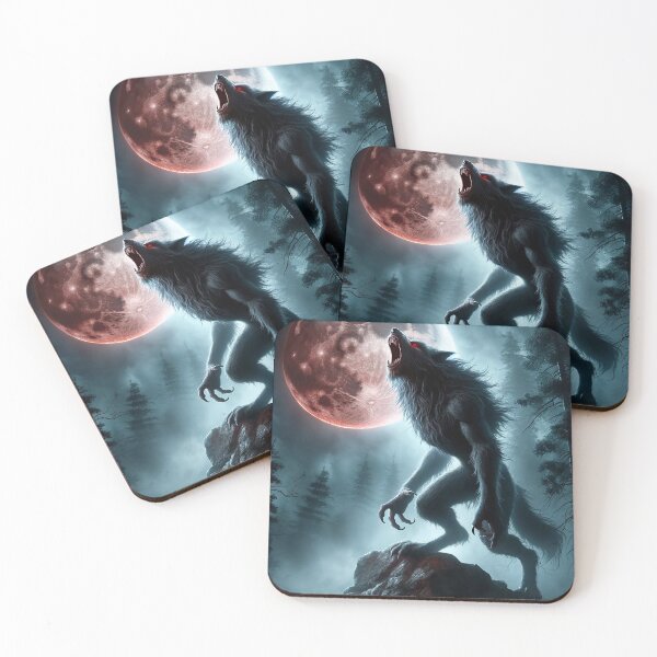 Item preview, Wolf lament in the moonlight designed and sold by Cerberus-Art.