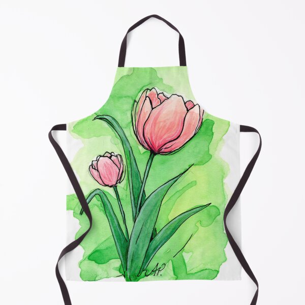 Item preview, Peachy Tulips designed and sold by Amy Preveza.