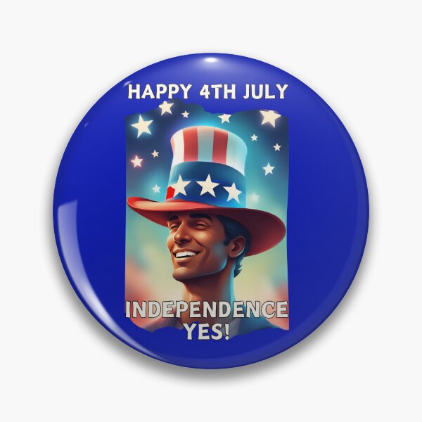 Item preview, Happy 4th July - Independence, YES! designed and sold by DMHG.