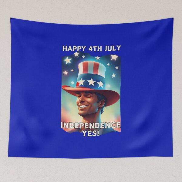 Item preview, Happy 4th July - Independence, YES! designed and sold by DMHG.