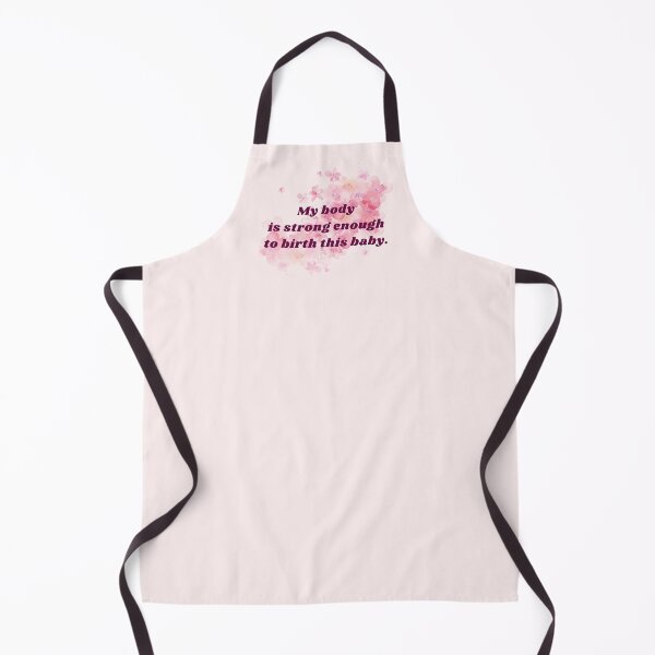 Item preview, My body is strong enough to birth this baby - sticker designed and sold by itsfuntastic.