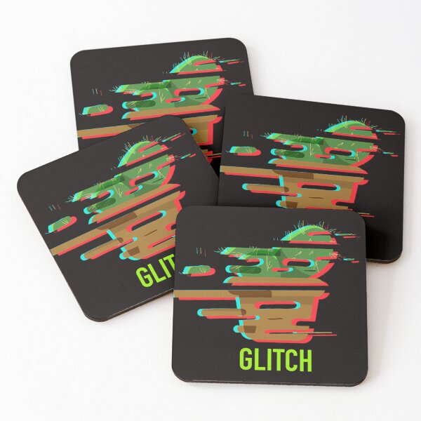 Item preview, Glitch logo designed and sold by ArtuCressac.