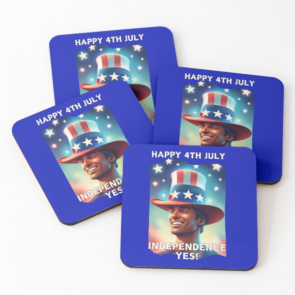 Item preview, Happy 4th July - Independence, YES! designed and sold by DMHG.