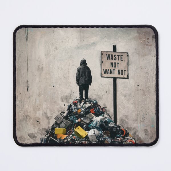 Item preview, Garbage Stencil Graffiti designed and sold by Bomax121.