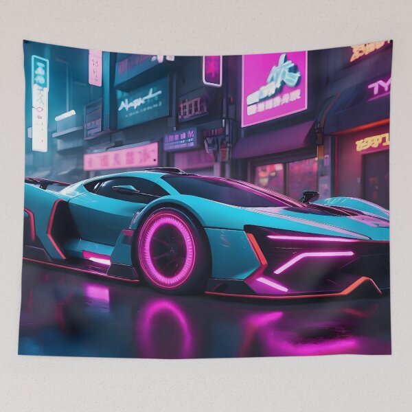 Aperçu de l'œuvre Hypercar prototype de mégacorporation créée et vendue par papi1998.