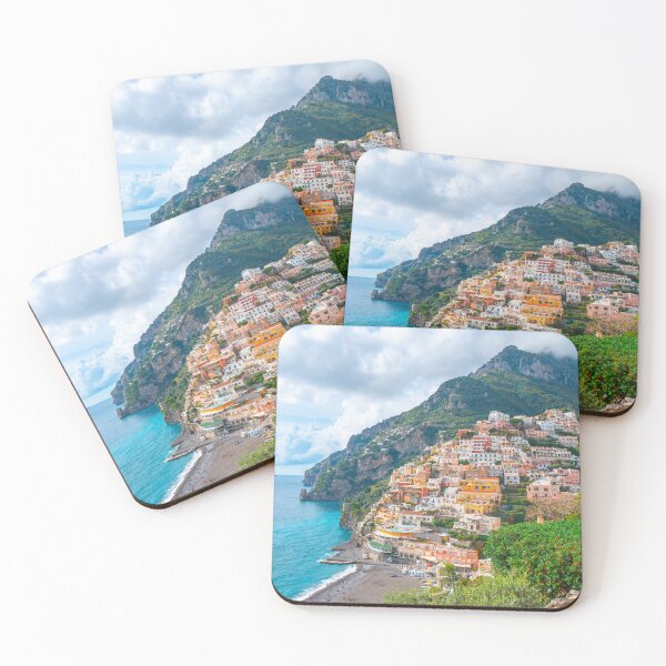 Item preview, Amalfi Coast, Italy, Positano Italy, Beautiful Beach, Ocean Views designed and sold by newburyboutique.