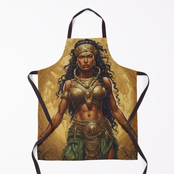 Item preview, Aztec Warrior Woman - Gold Disc Background designed and sold by GWTF-Designs.