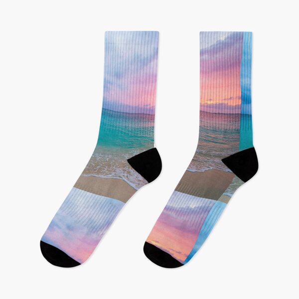 Item preview, Pink Cotton Candy Ocean Sunset, Pink Beach Sky, Pink Clouds designed and sold by newburyboutique.