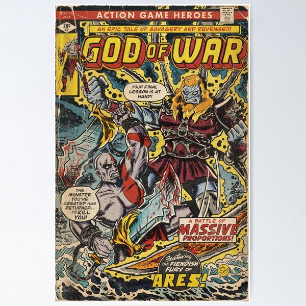 Item preview, "ARES ATTACKS" Comic Book Cover Fan Art designed and sold by MarkScicluna.