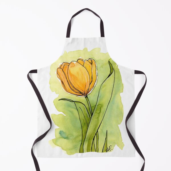 Item preview, Orange Watercolor Tulip designed and sold by Amy Preveza.