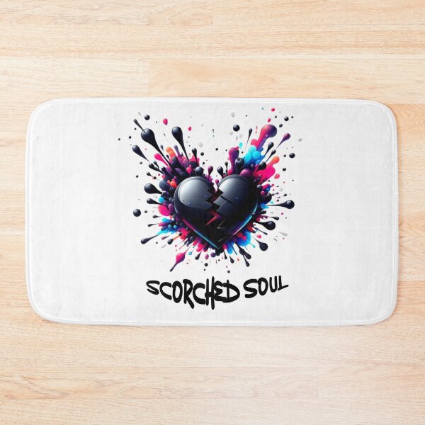 Item preview, Broken black heart - scorched soul designed and sold by danny-Dsign.