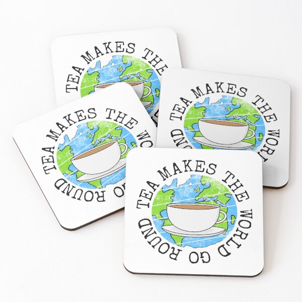 Item preview, Tea Makes The World Go Round, Earth Day designed and sold by doodlerob.