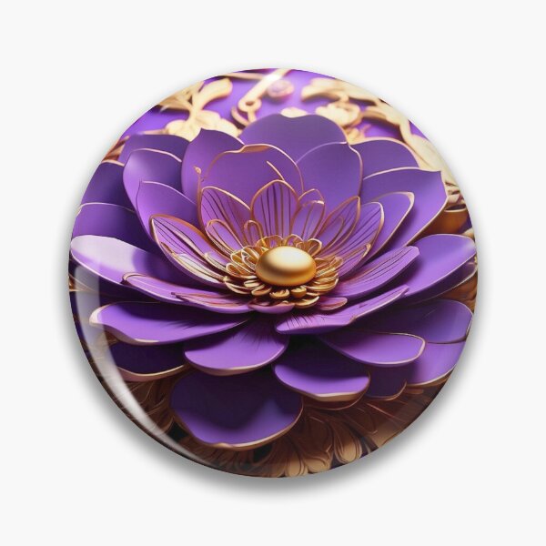 Item preview,  Purple flower #pattern designed and sold by Propc.