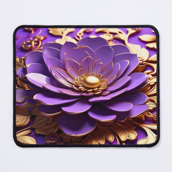 Item preview,  Purple flower #pattern designed and sold by Propc.