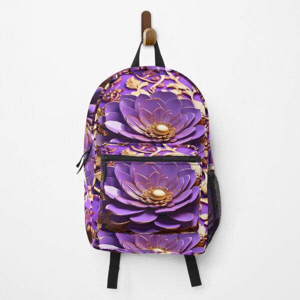 Item preview, Purple flower #pattern designed and sold by Propc.