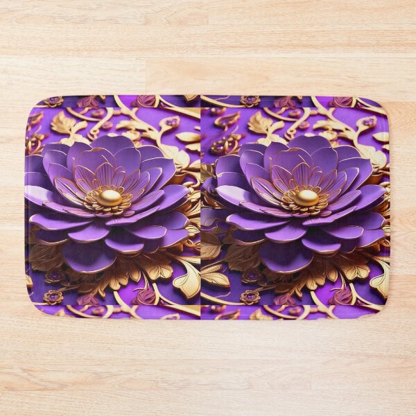 Item preview,  Purple flower #pattern designed and sold by Propc.