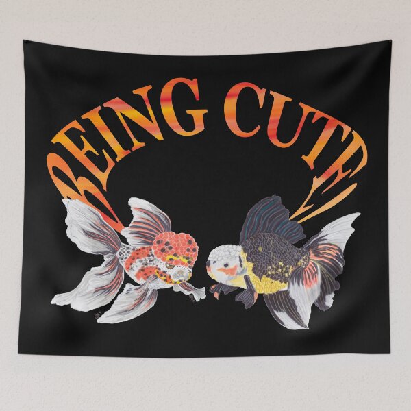 Item preview, ORANDA GOLDFISH DUO BEING CUTE designed and sold by BeritValk.
