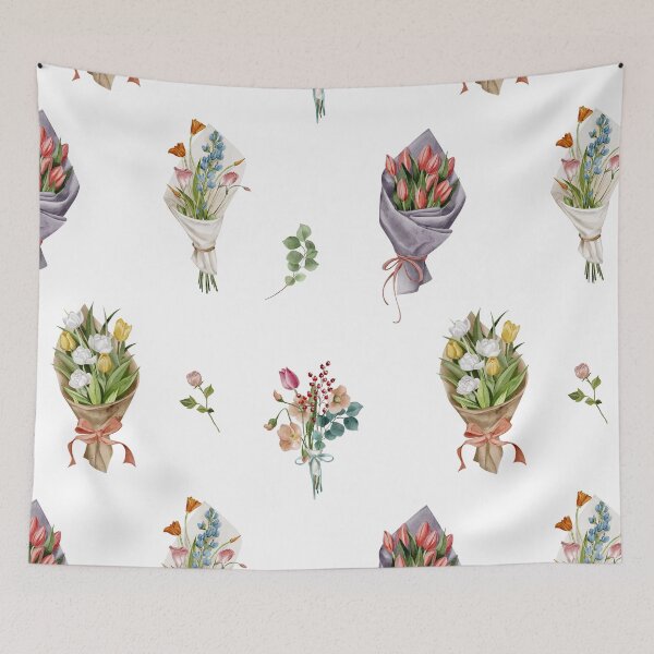 Item preview, Pattern Flowers Style 2 designed and sold by ElenaMentes.