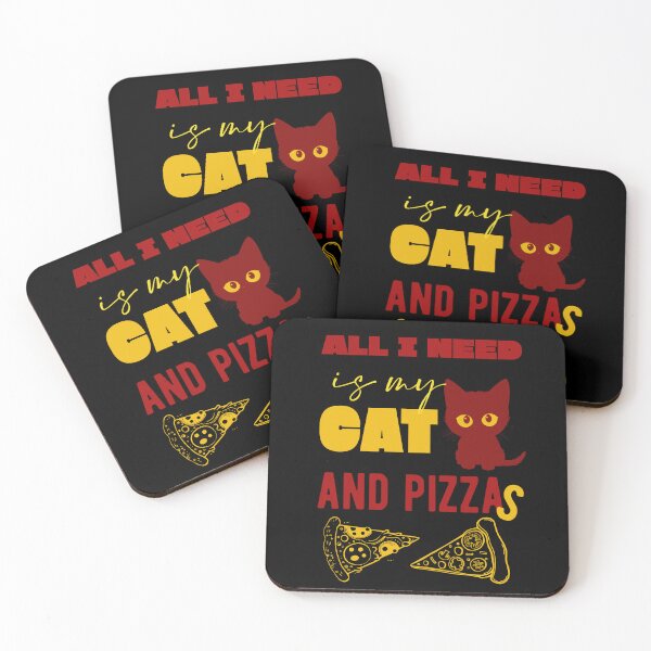 Item preview, Copy of All I need is my cat and pizza designed and sold by KaiLabsArt.