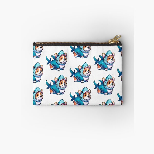 Item preview, Corgi wearing a shark costume  designed and sold by MellowPeach.