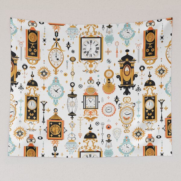 Item preview, Vintage Timepiece Pattern designed and sold by David Balzen.