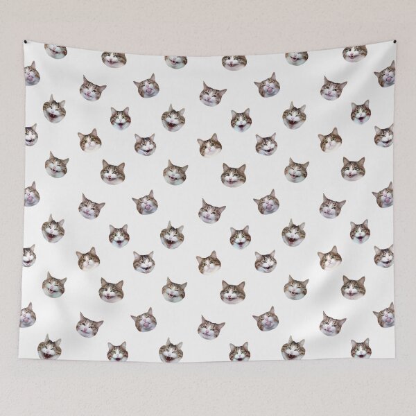 Item preview, Funny shocked cat face pattern - Copy designed and sold by BeebooDesign.