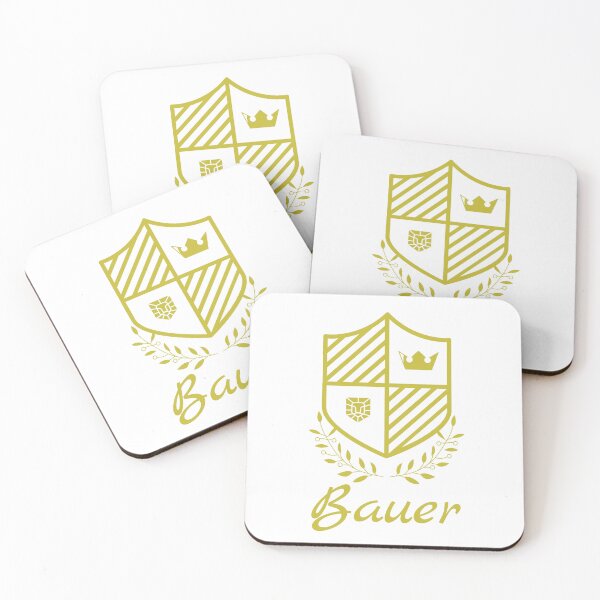 Item preview, Bauer design logo in gold designed and sold by Sascha-Heiko.