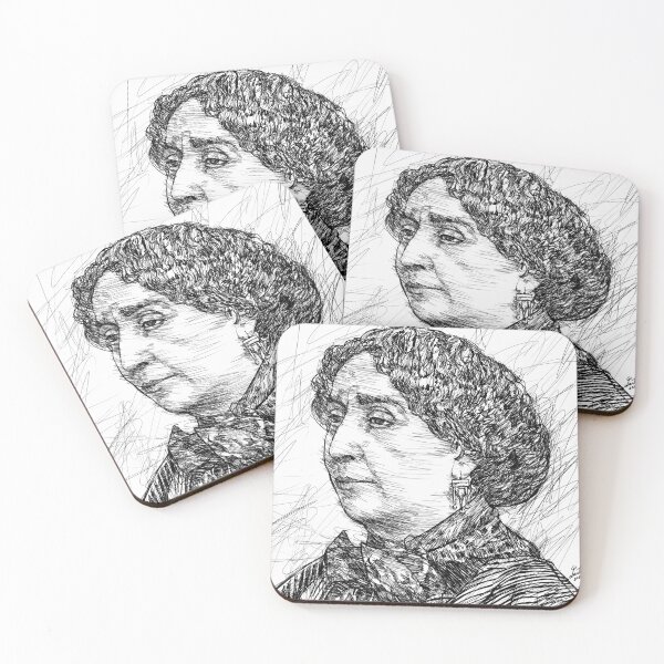 Item preview, GEORGE SAND ink portrait .2 designed and sold by lautir.